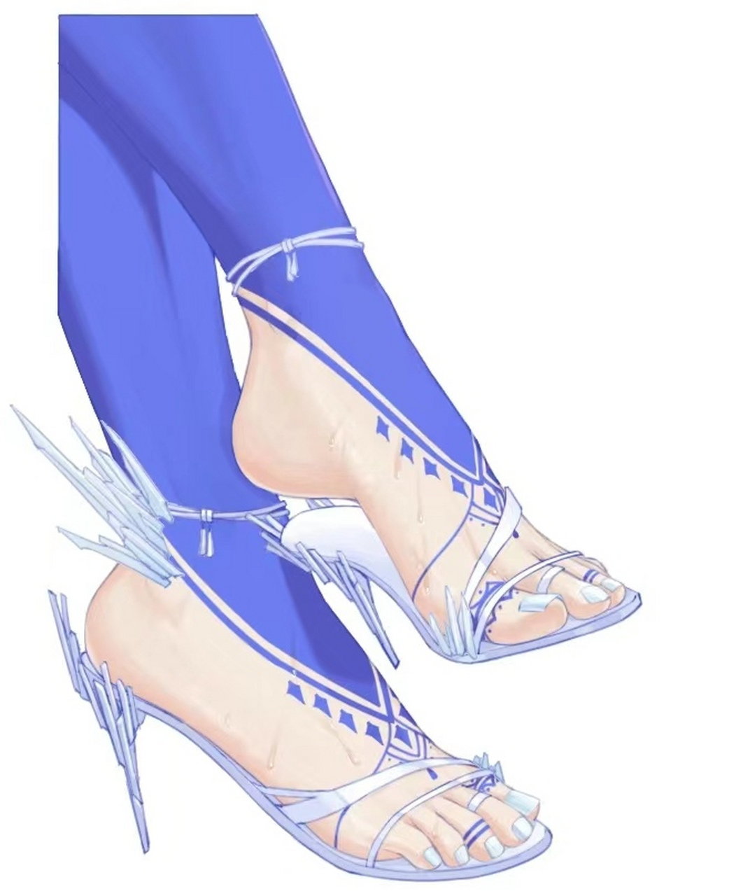 来学习画玉足#二次元