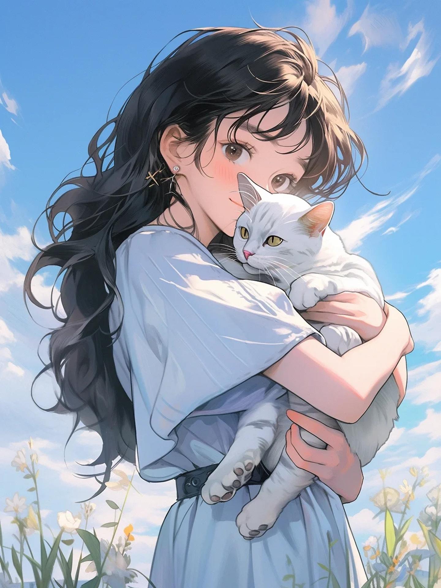 温馨治愈女生头像