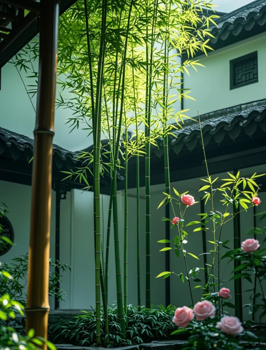 竹子寓意一一节节高升,学业有成