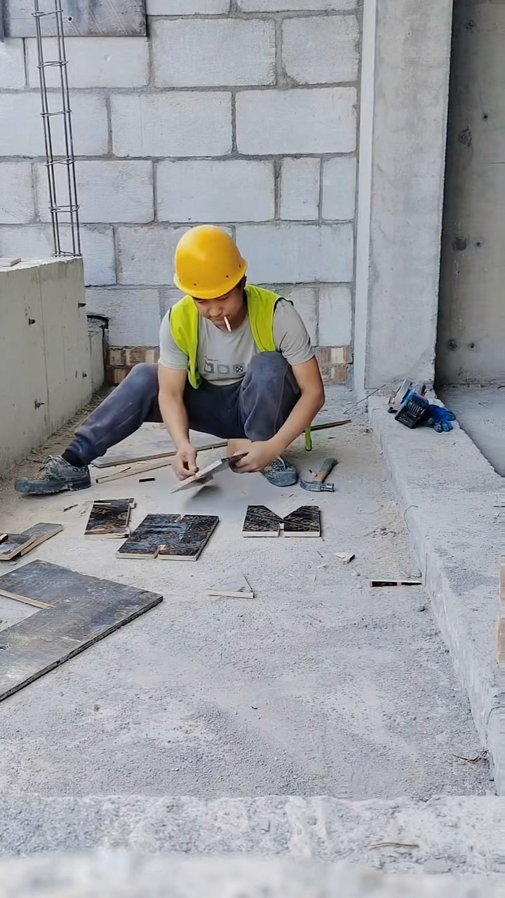 变废为宝,用下料模板做的小板凳