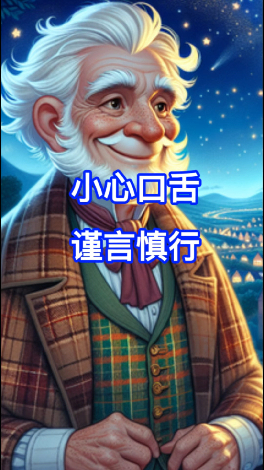 小心口舌谨言慎行