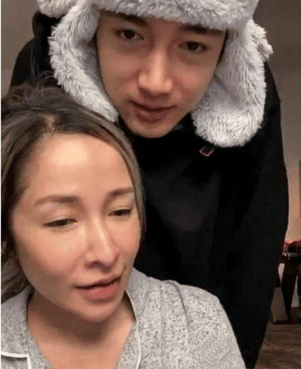 萧亚轩卸妆后照片