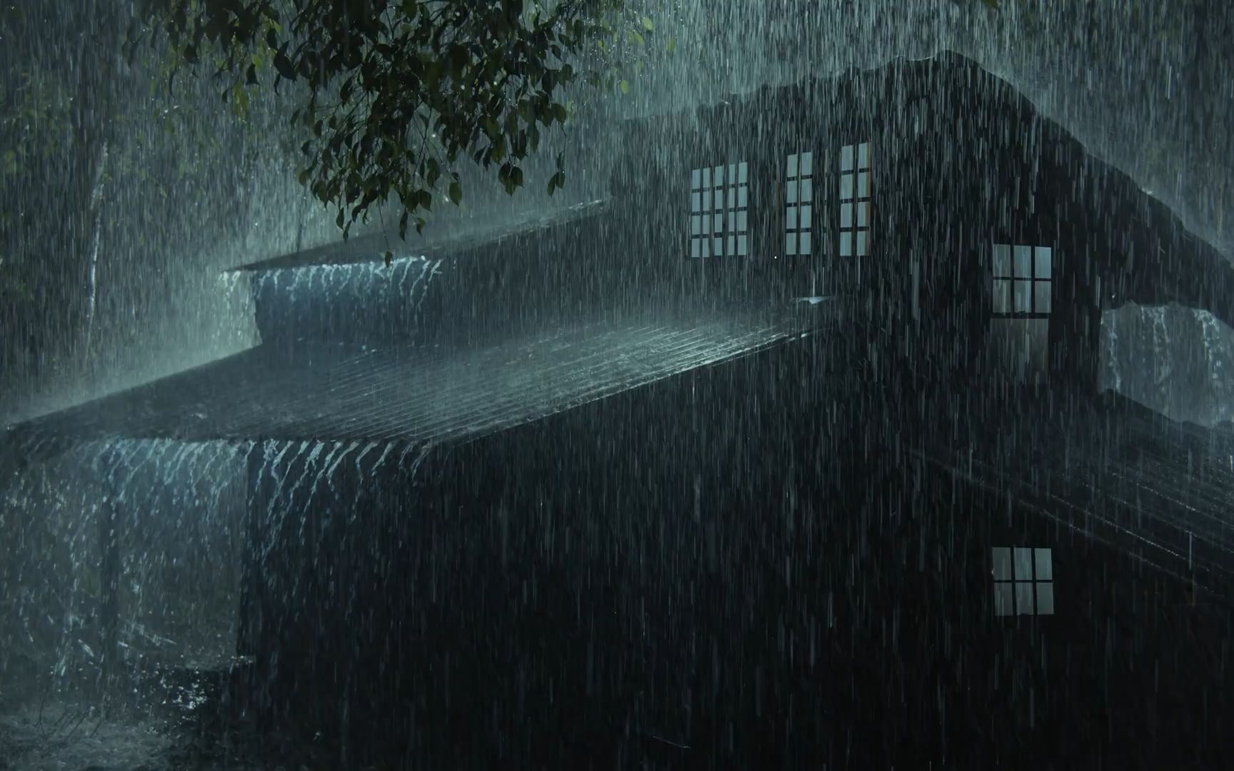 七律·风雨倾城  万窍号风震地来,奔驰霹雳吼飞埃.