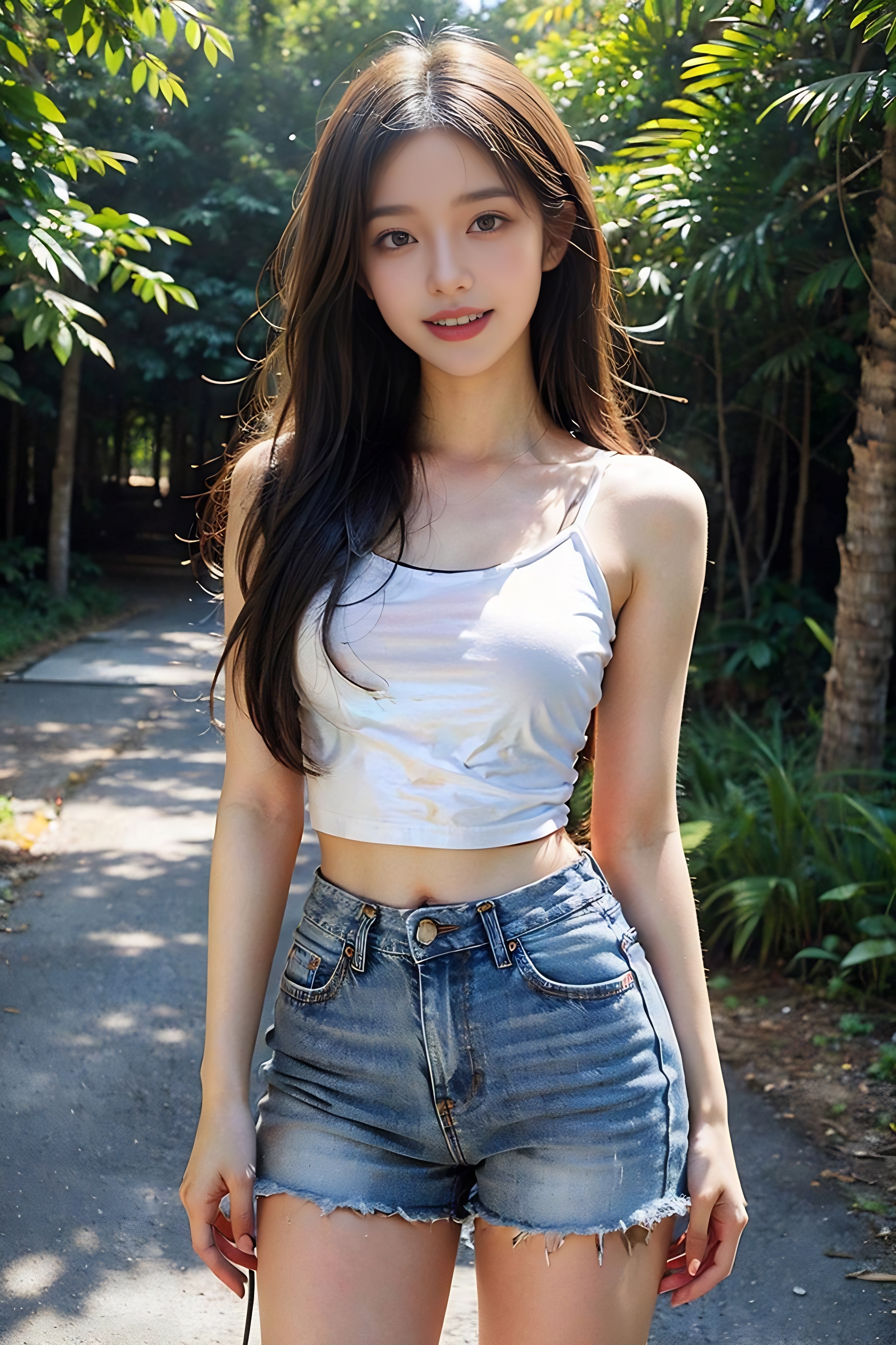 女生的夏日穿搭