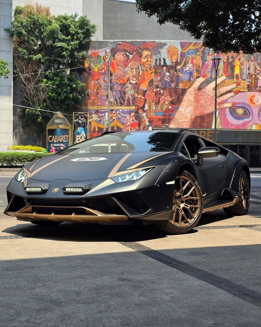 兰博基尼越野跑车huracán sterrato,汽车天花板?