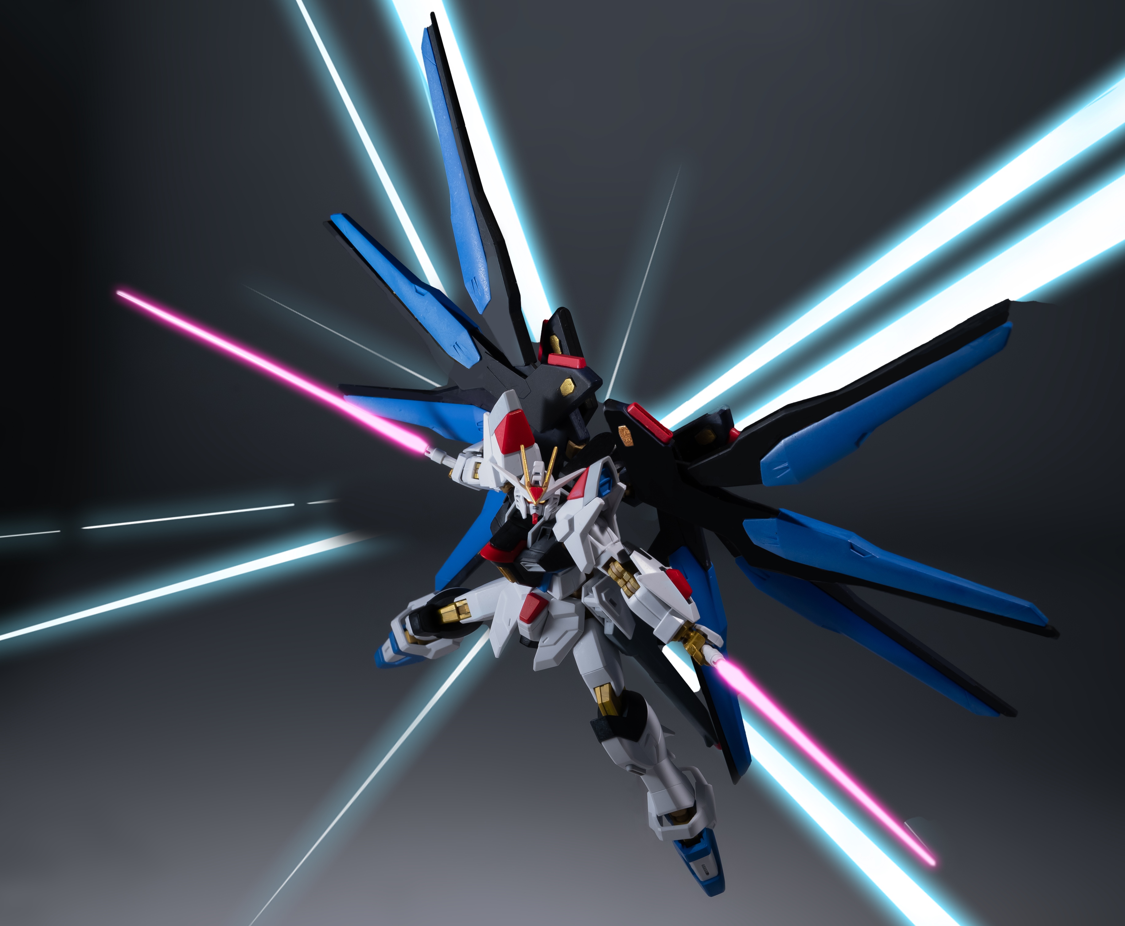 模型欣赏:机动战士高达seed freedom hg 强袭自由高达二式,由非凡强袭