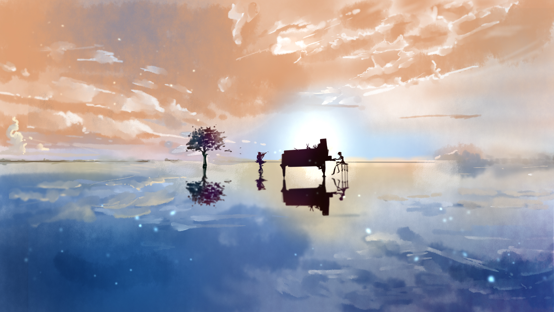 该吃饭时就体会饭菜的营养和清意境横屏壁纸意境意境美到极致的图片