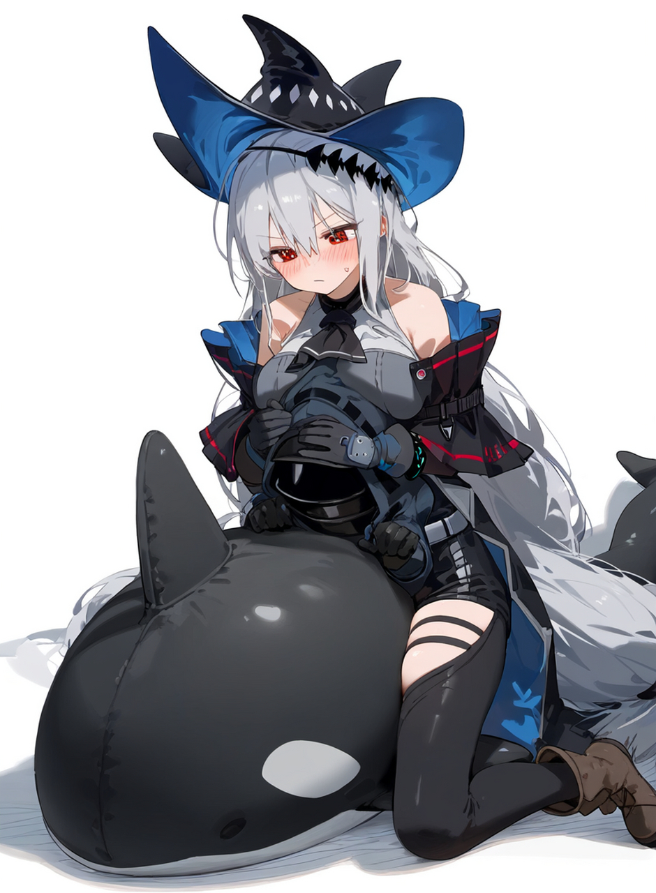 明日方舟# 小博士要被蒂蒂压扁啦[不要啊]