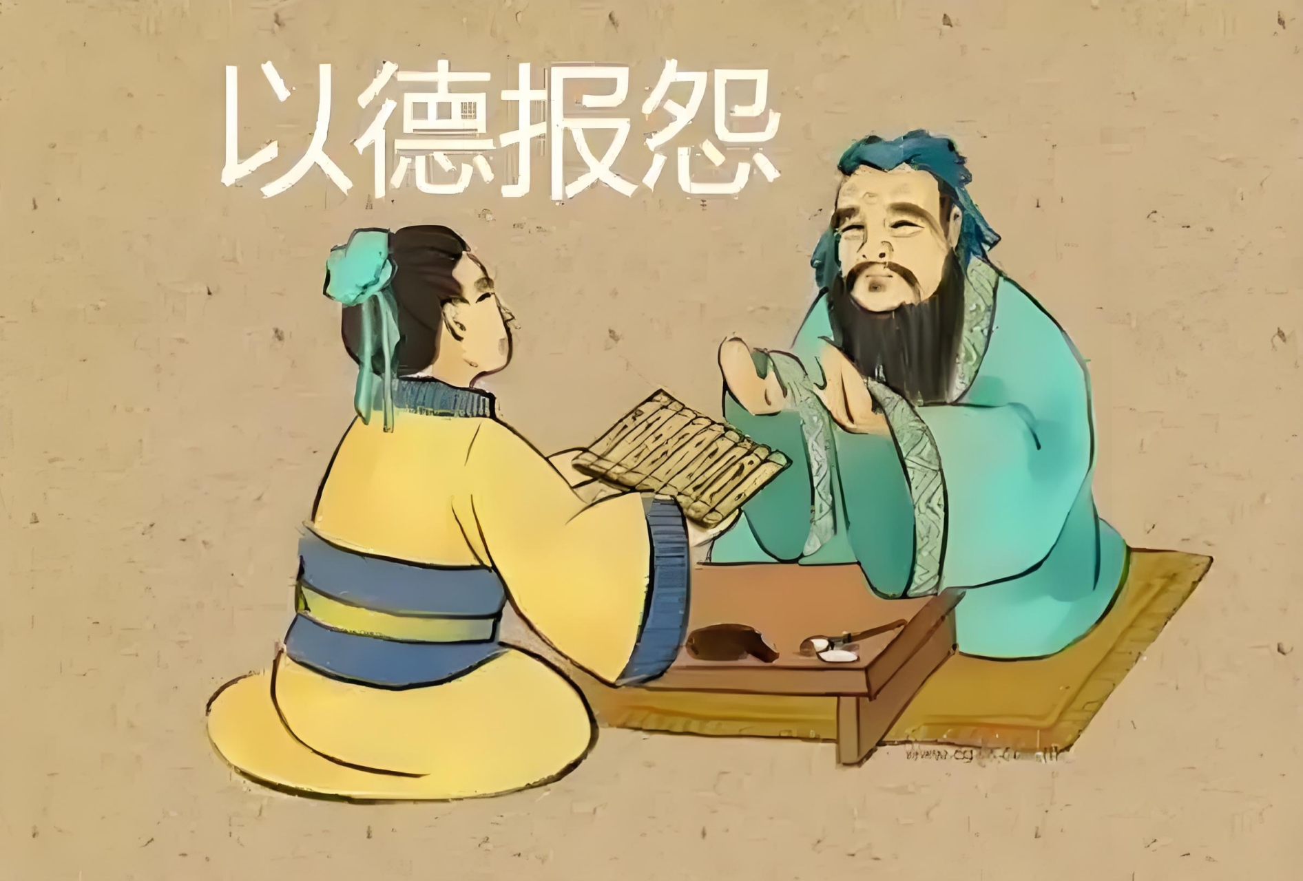 以德报怨,何以报德?