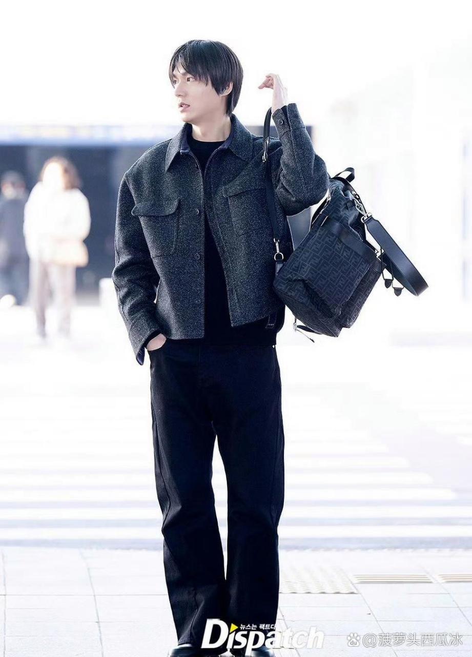 李敏镐最新机场动态