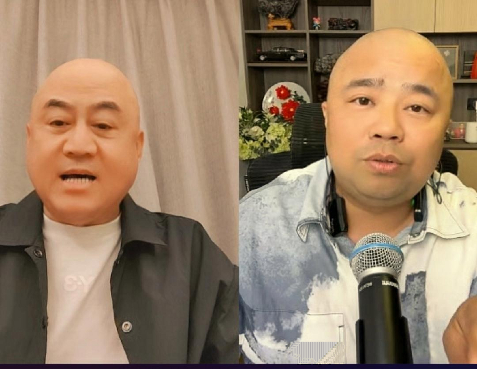 相声演员都喜欢剃光头