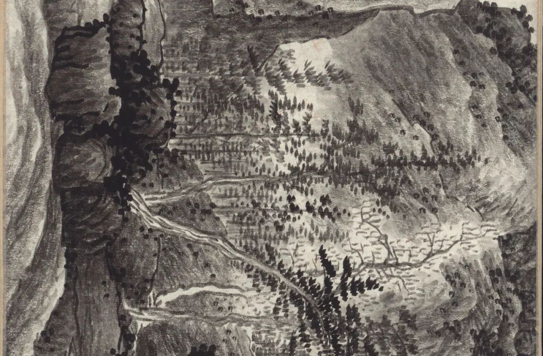 清代《千岩万壑图》龚贤绘 南京博物院藏