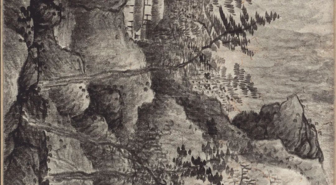 清代《千岩万壑图》龚贤绘 南京博物院藏