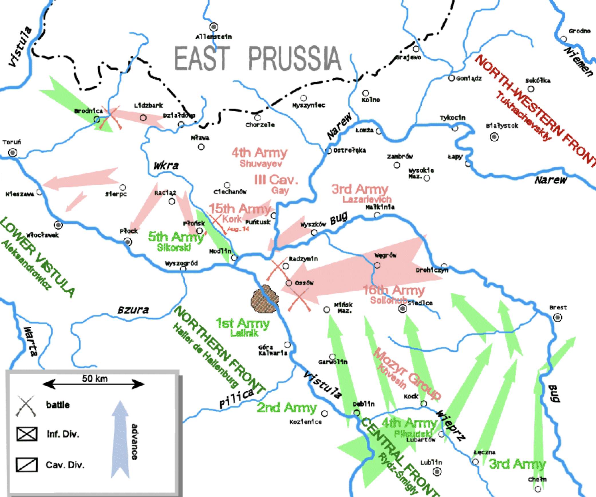 维斯瓦河流域地图图片