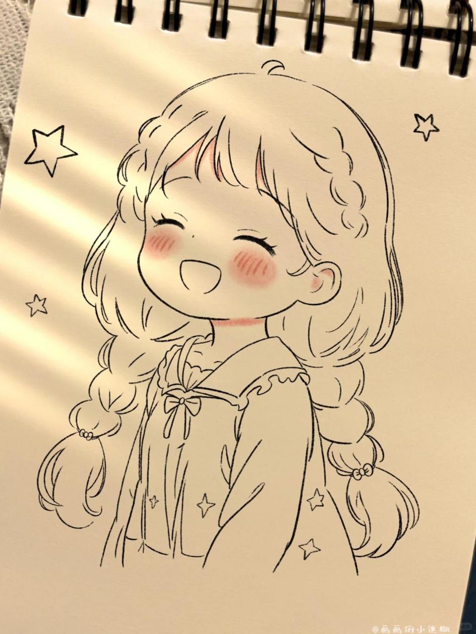 呜呜呜!这个q版简笔画真的又甜又简单01!