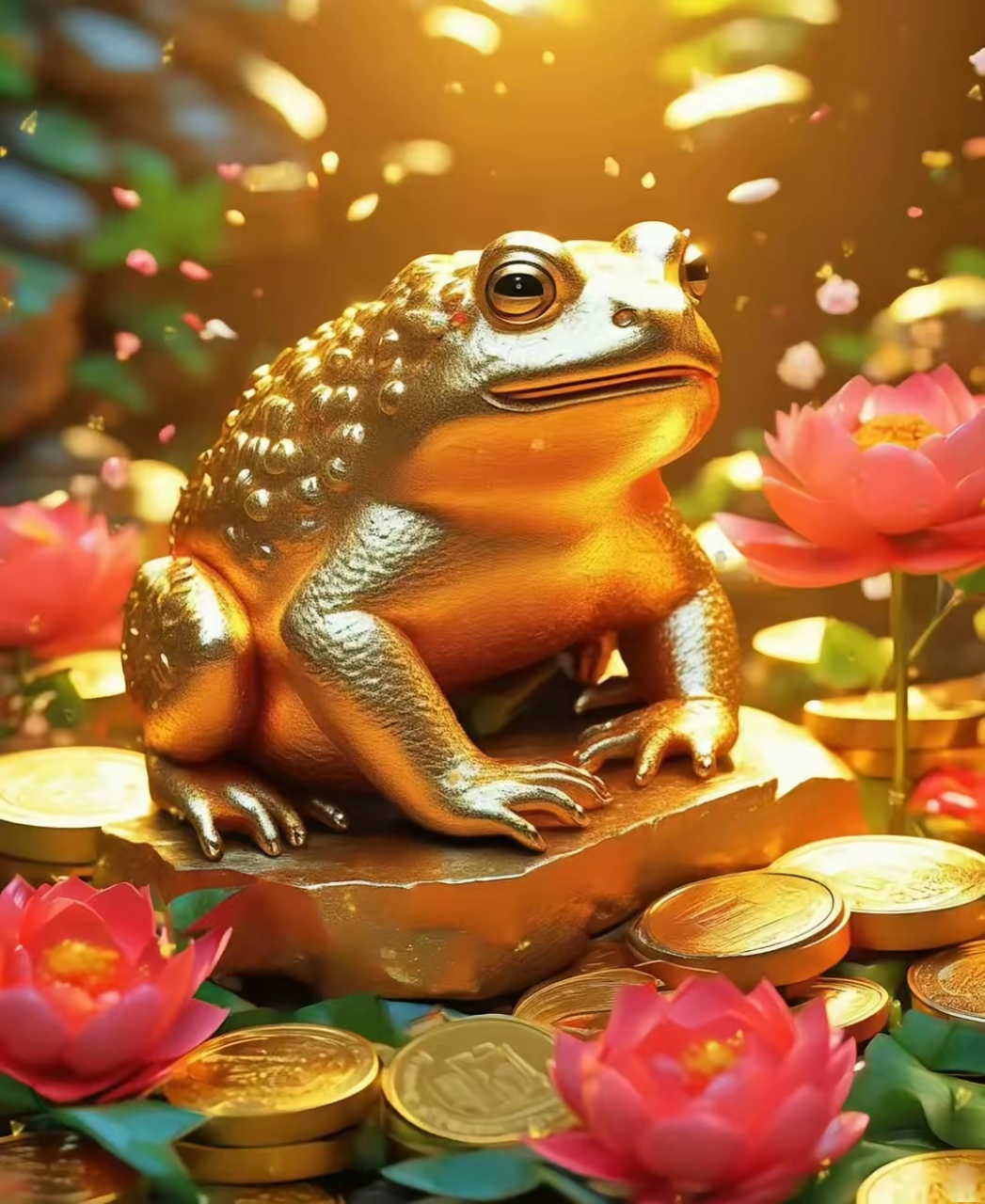 头像分享～金蟾开光,鸿运当头,大吉大利,财源滚滚