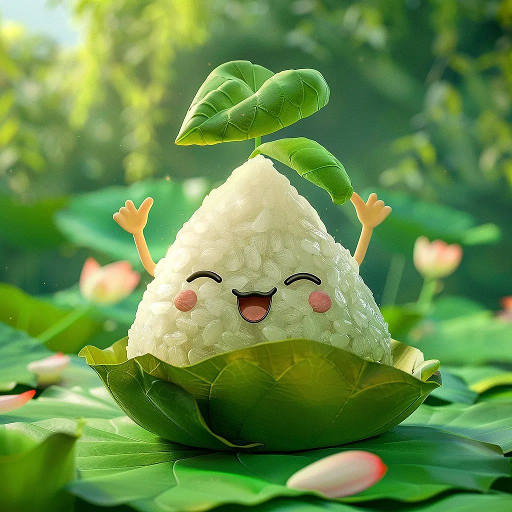 可爱的端午节系列粽子头像