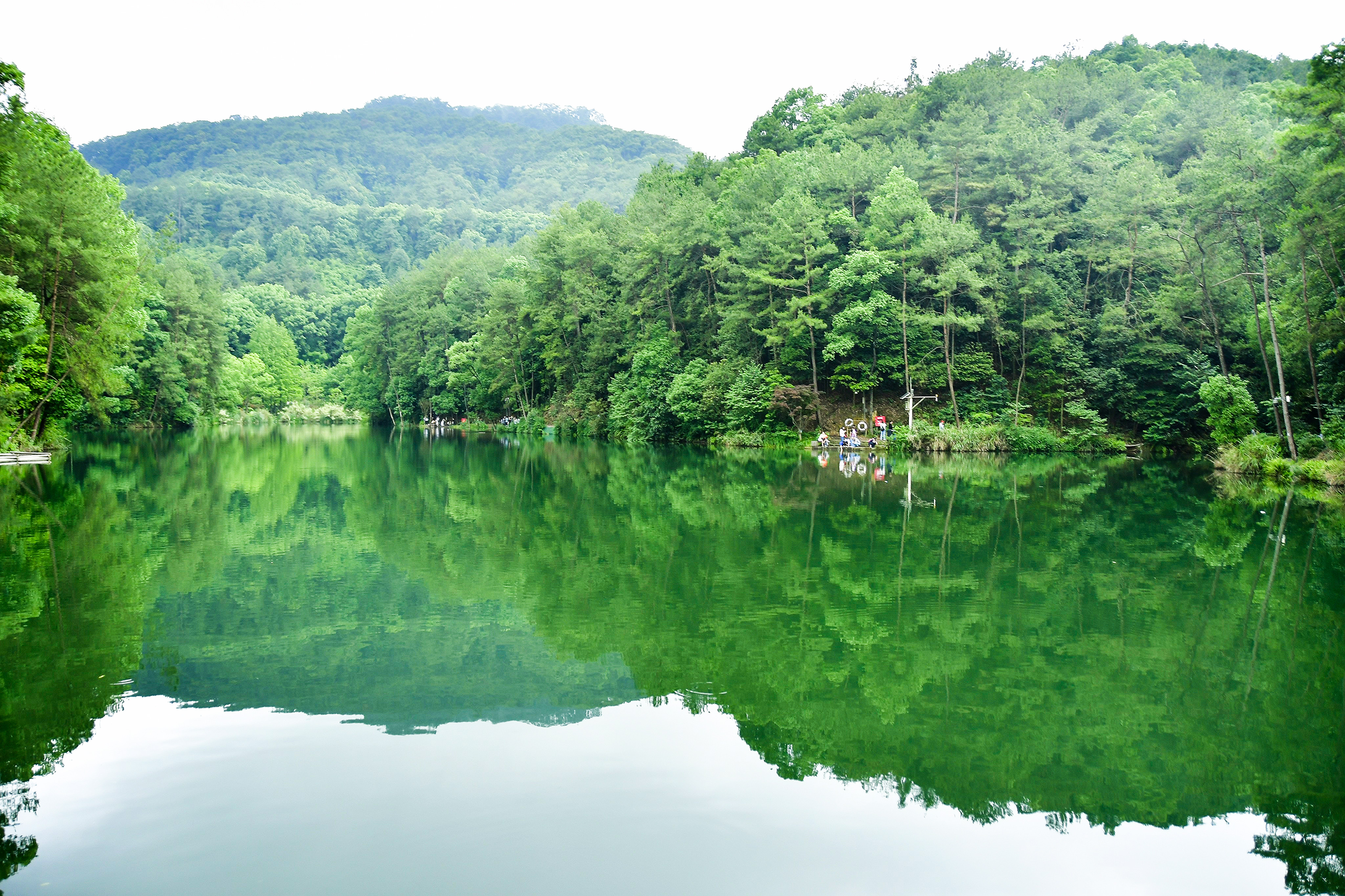 北碚黛湖公园图片