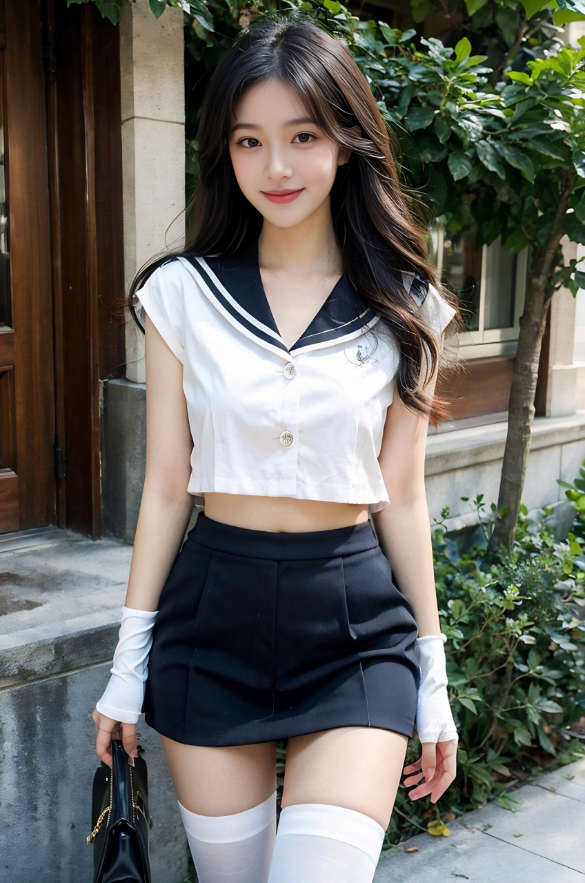 水手服女生