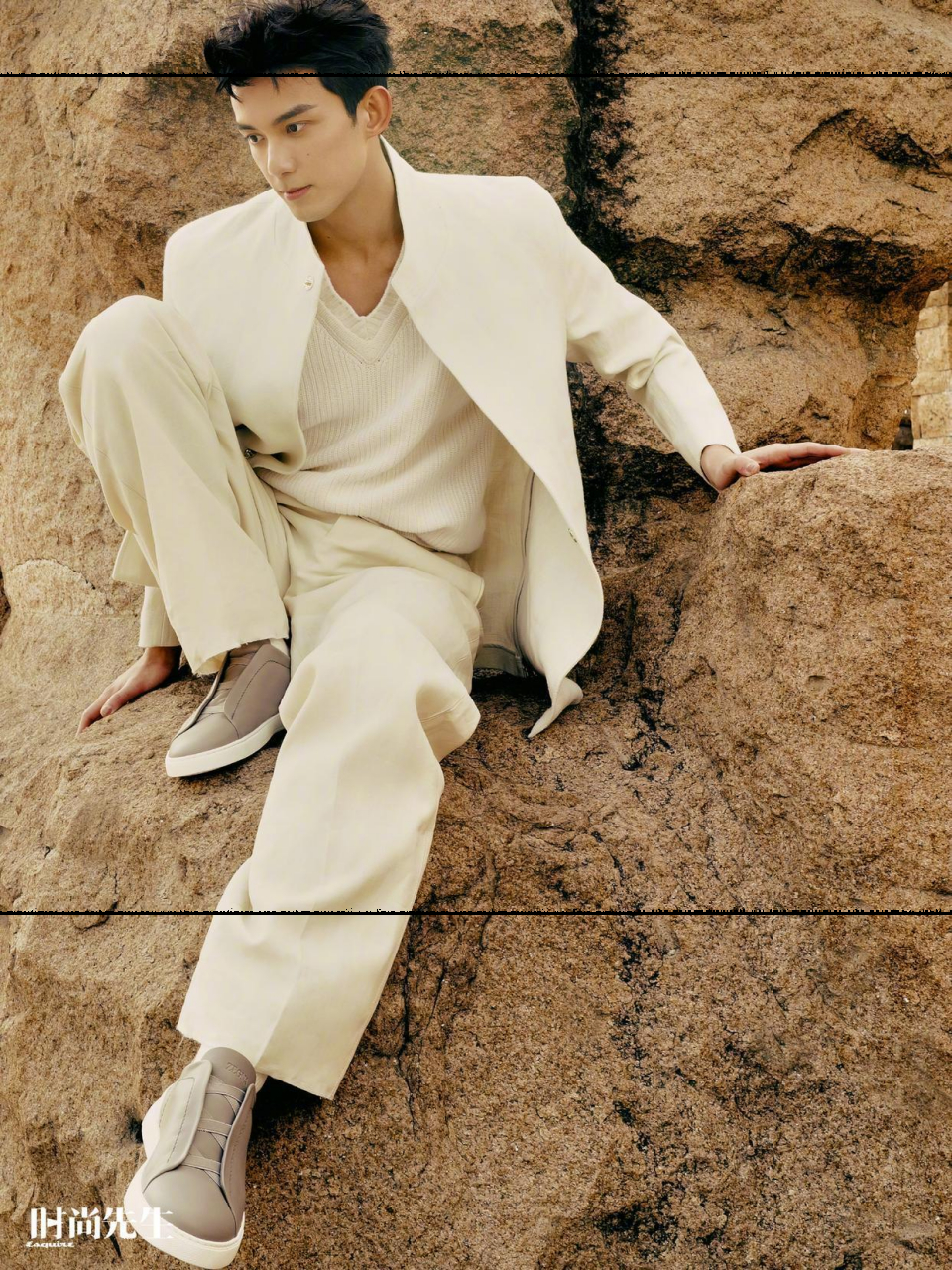 吴磊最新杂志封面释出