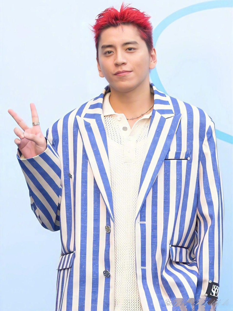 王大陆红发造型