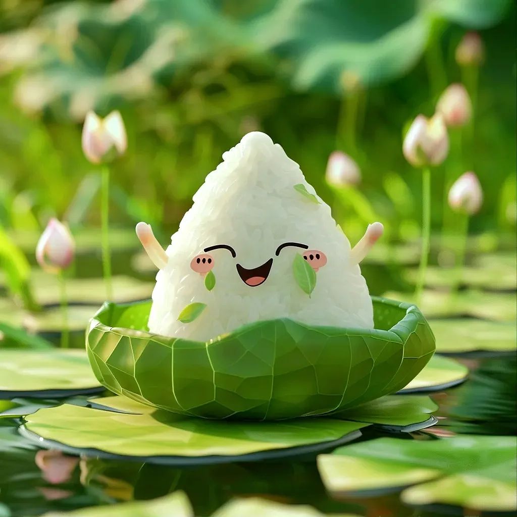可爱的端午节系列粽子头像