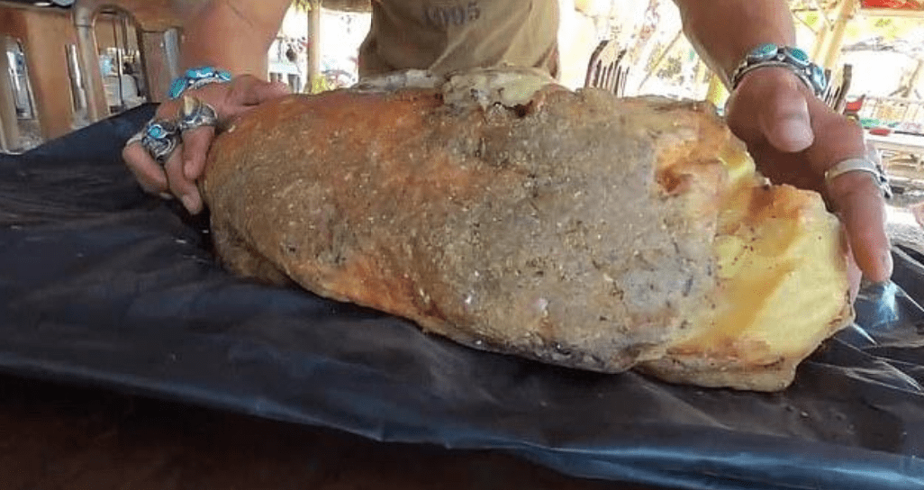 2021年也门渔民捡到一条死鱼,35人开鱼肚取宝,人均卖得近30万元