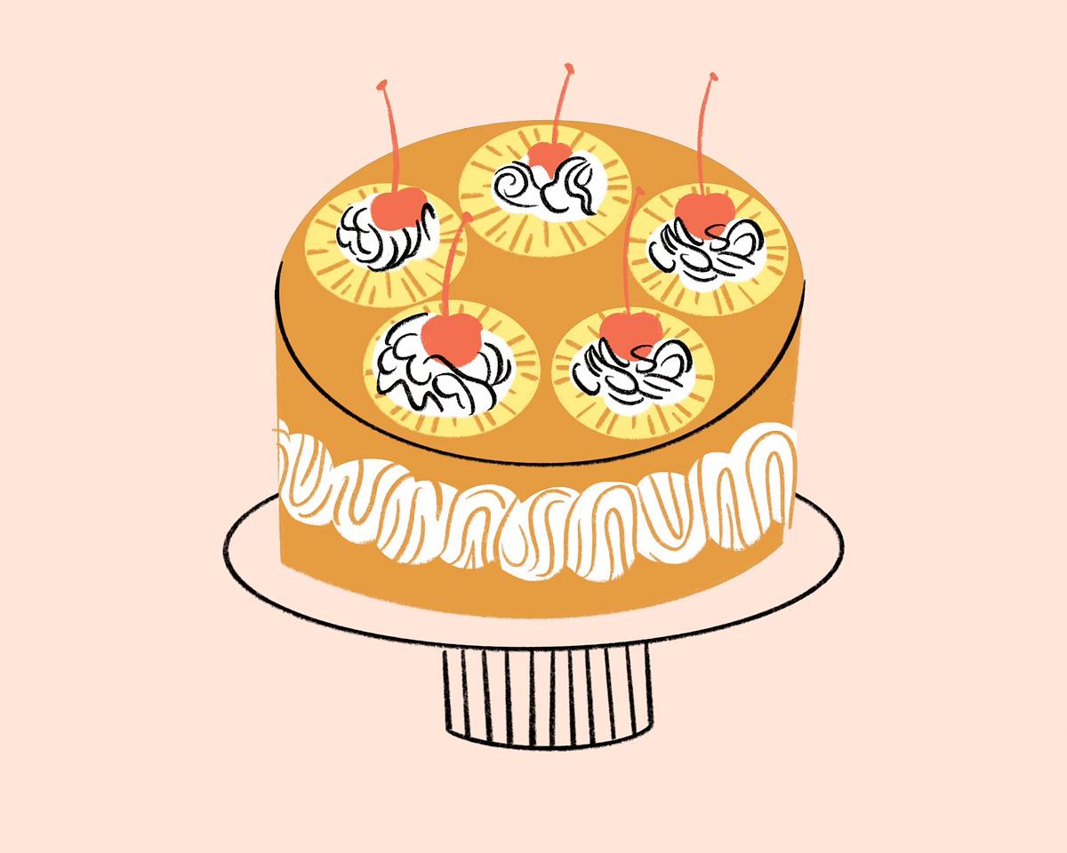 水里的月亮,都想要告诉你; 连同他的情可爱卡通芝麻糊蛋糕图片大全a