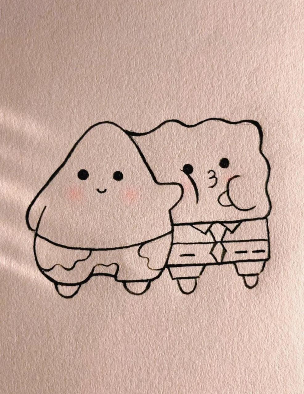 谁懂啊 敲可爱的简笔画 快让这些小可爱出现在你的本子上吧 建议反复