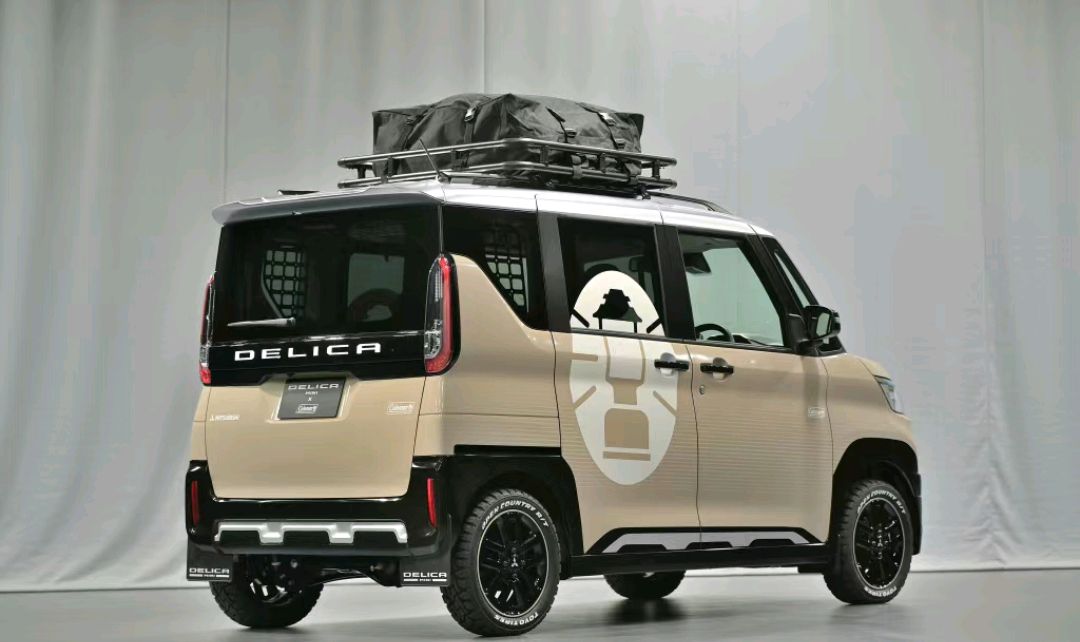 三菱得利卡delica"mini"版曝光,个性又新潮