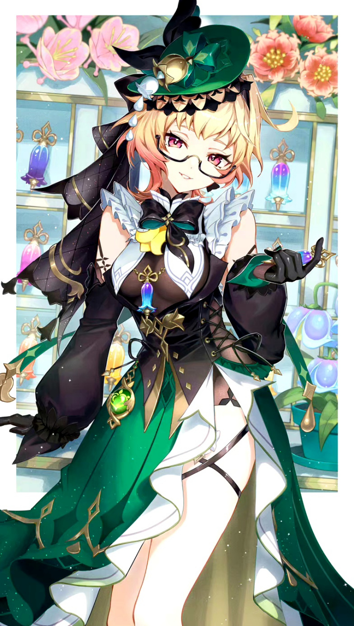 新角色艾梅莉埃也太美了吧#原神