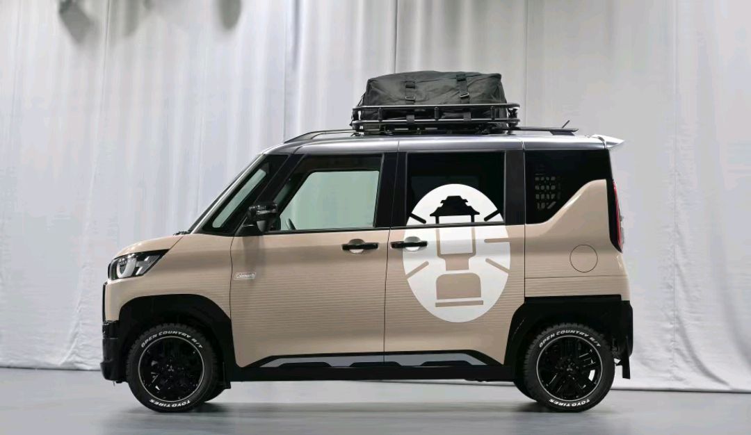 三菱得利卡delica"mini"版曝光,个性又新潮