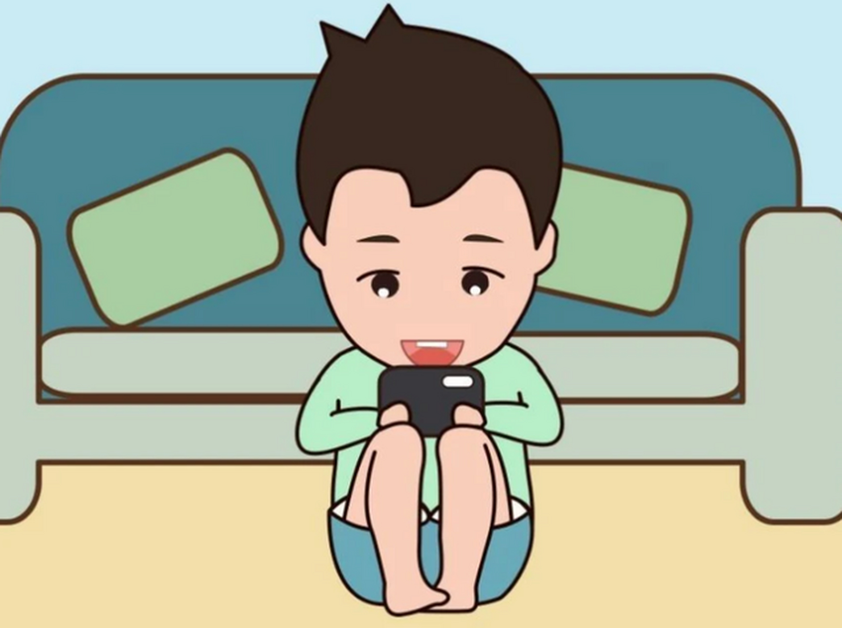 现在的孩子痴迷手机谁之过?