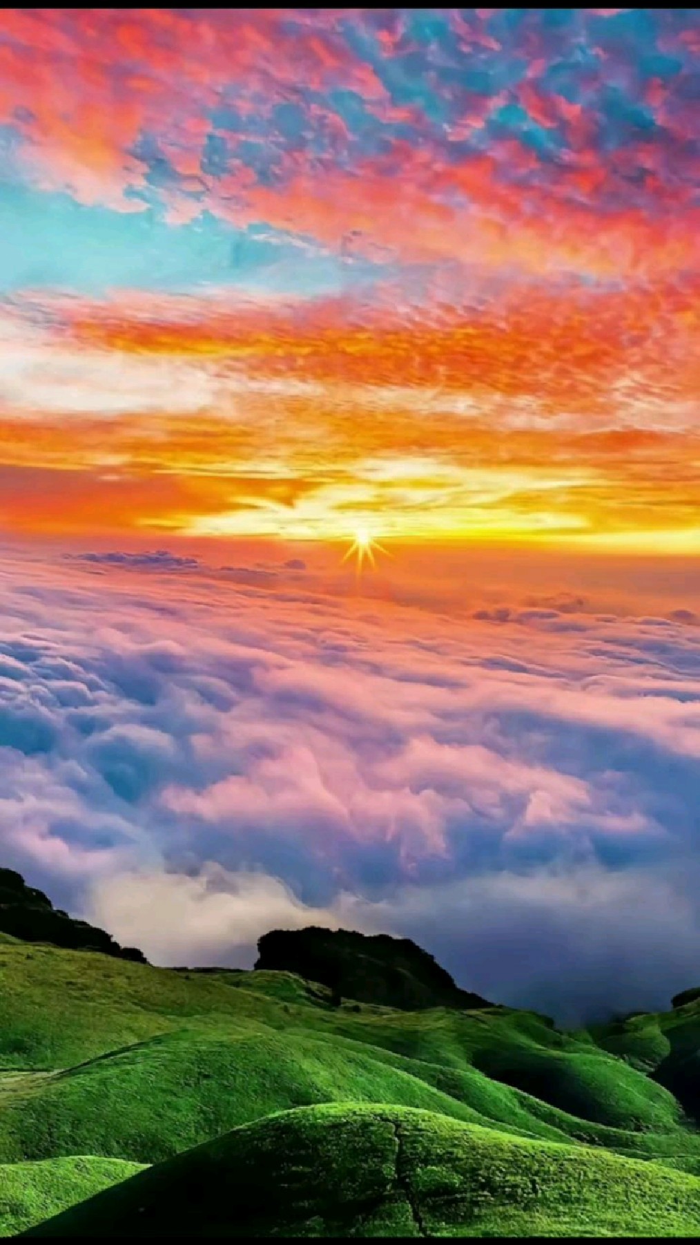 江西萍乡武功山的浪漫