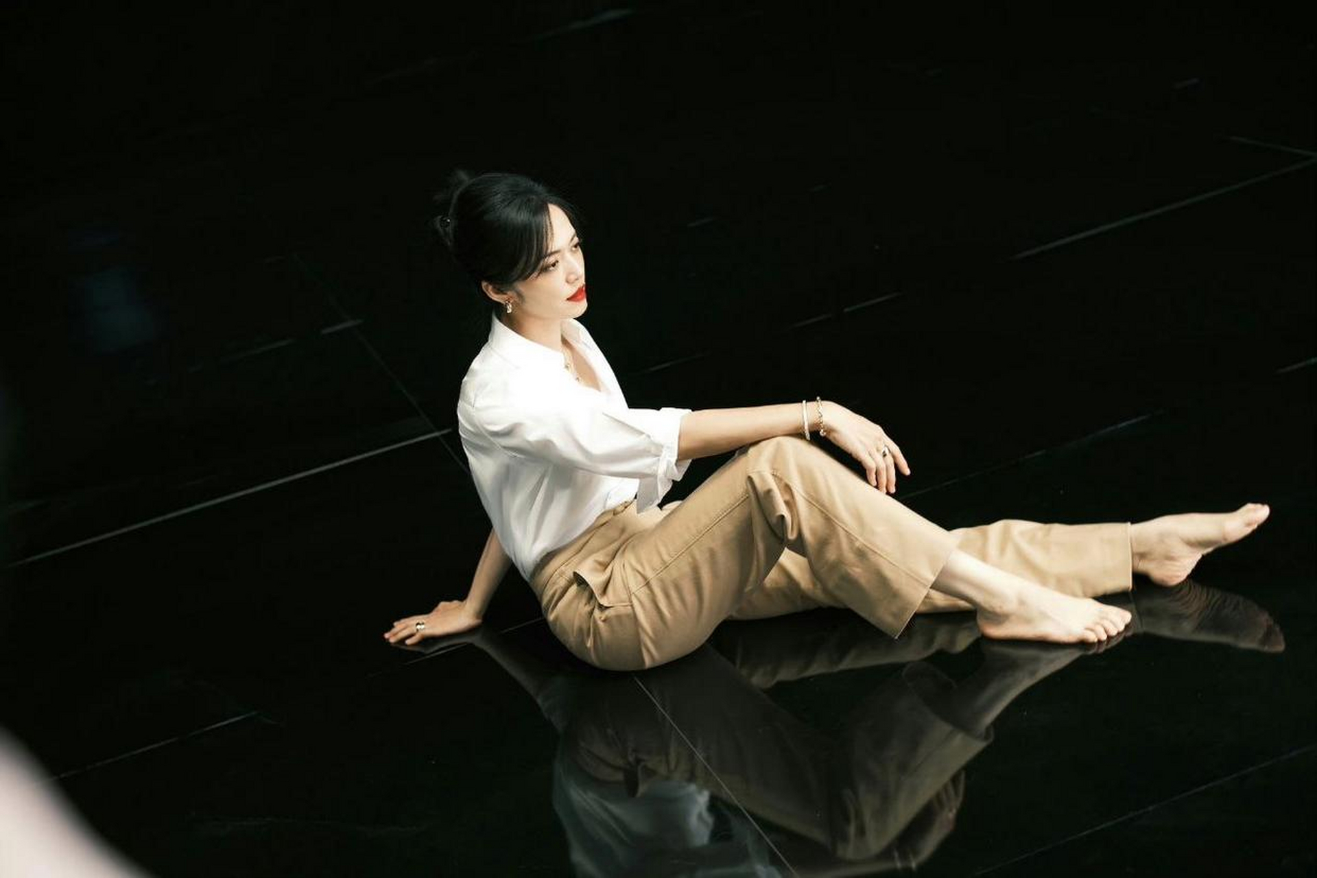 大嘴姚晨腿不短