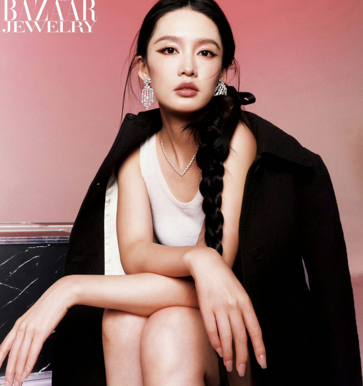 李沁封面杂志写真系列#明星生图大赏