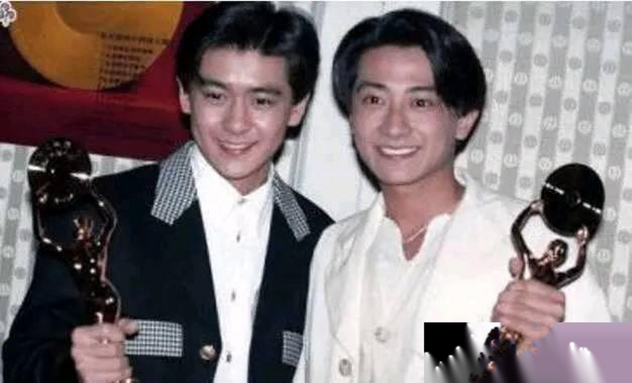 "内地四小天王"孙耀威和"台湾四小天王"林志颖