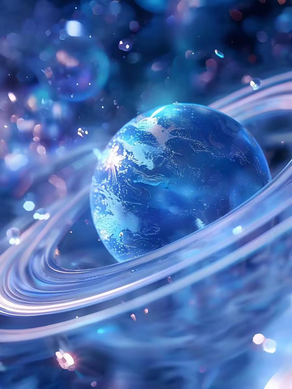 头像分享～一个美丽的蓝色星球,一颗幸运星