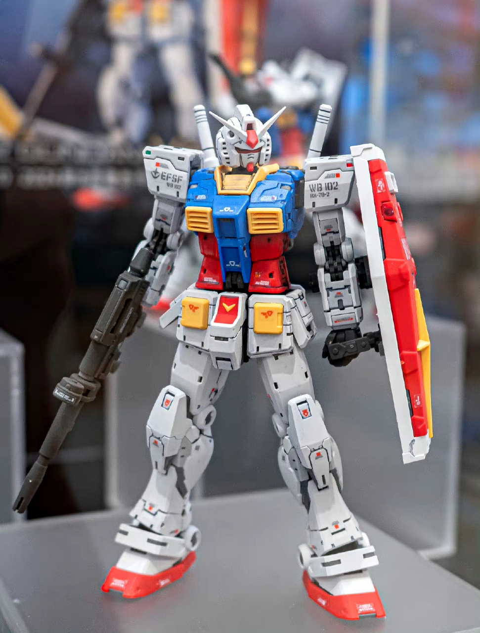 模型欣赏:模型展上的rg元祖高达2.