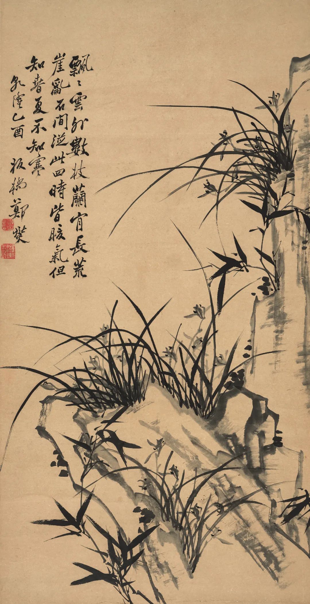 今日故事:春夏之气——郑板桥《兰竹图》