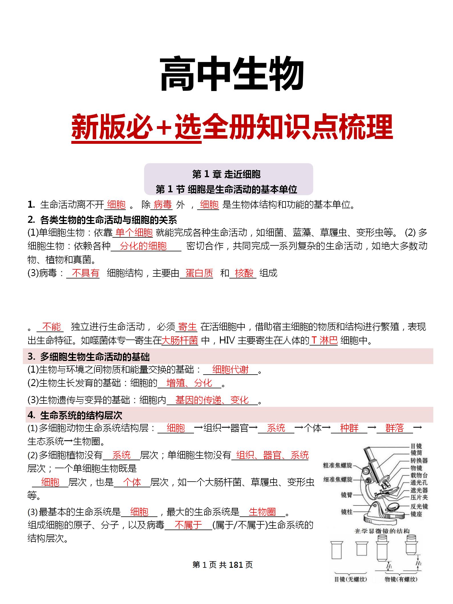 关于高三生物APP推荐（知识点背诵/刷题）的信息