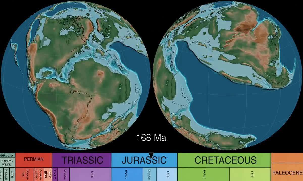 回顾地球板块在不断变化:太平洋将消失亚洲美洲未来真的会合并吗?