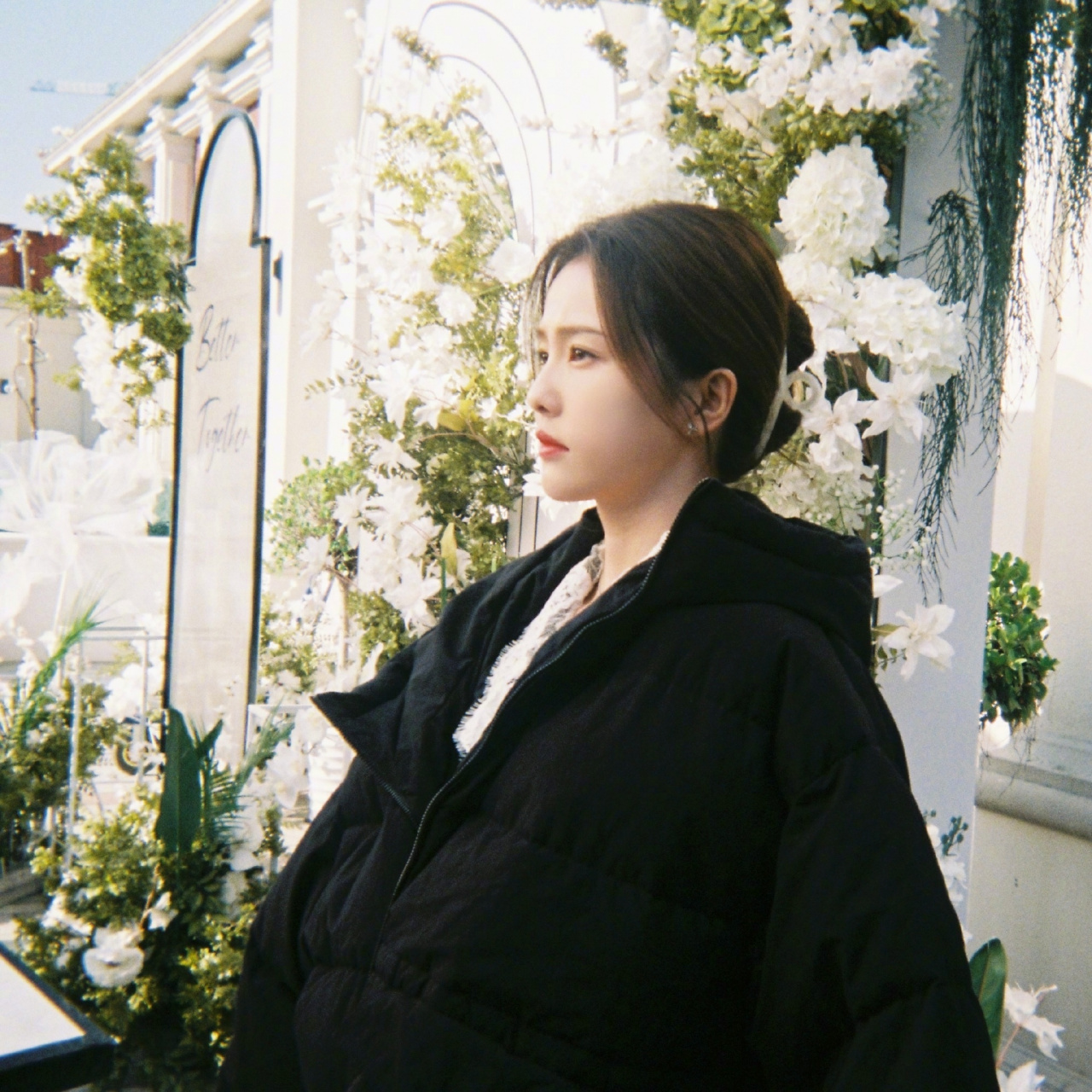 白鹿的头像,如同今日的甜美瞬间,令人心动.