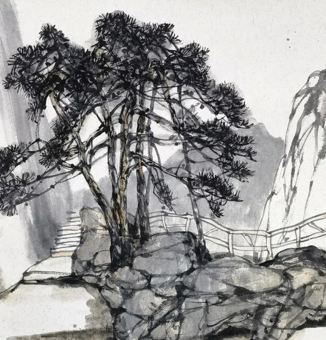 印象黄山|王卫平黄山写生记