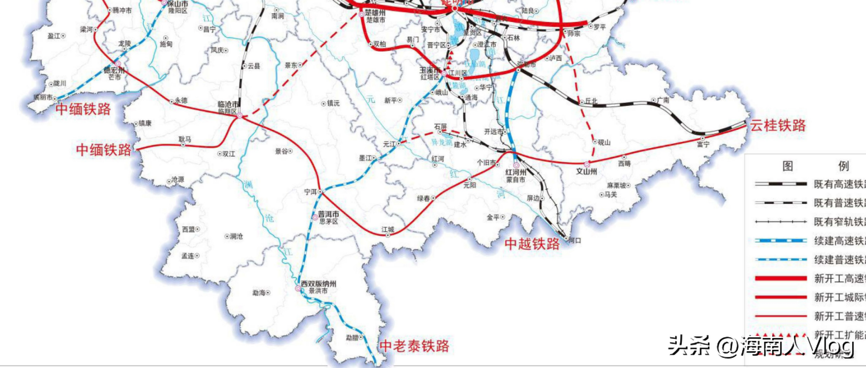 云南十四五铁路规划图图片