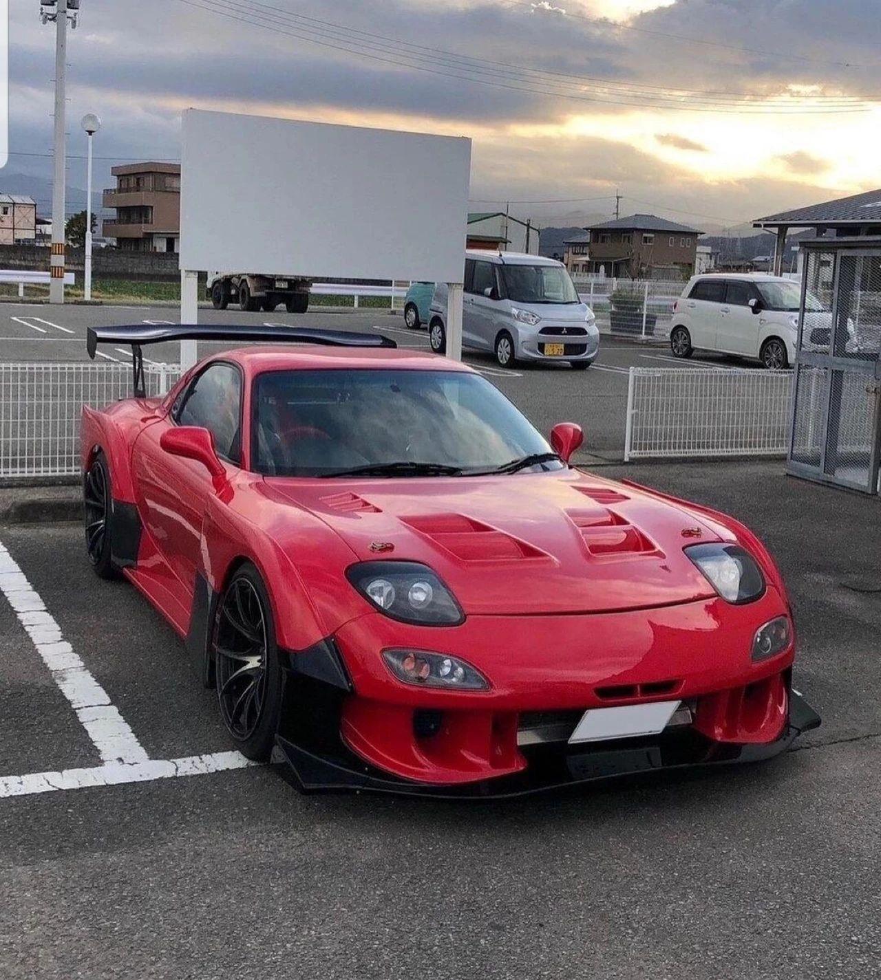 马自达rx-7 re super g套件!属于那个时代的转子改装经典