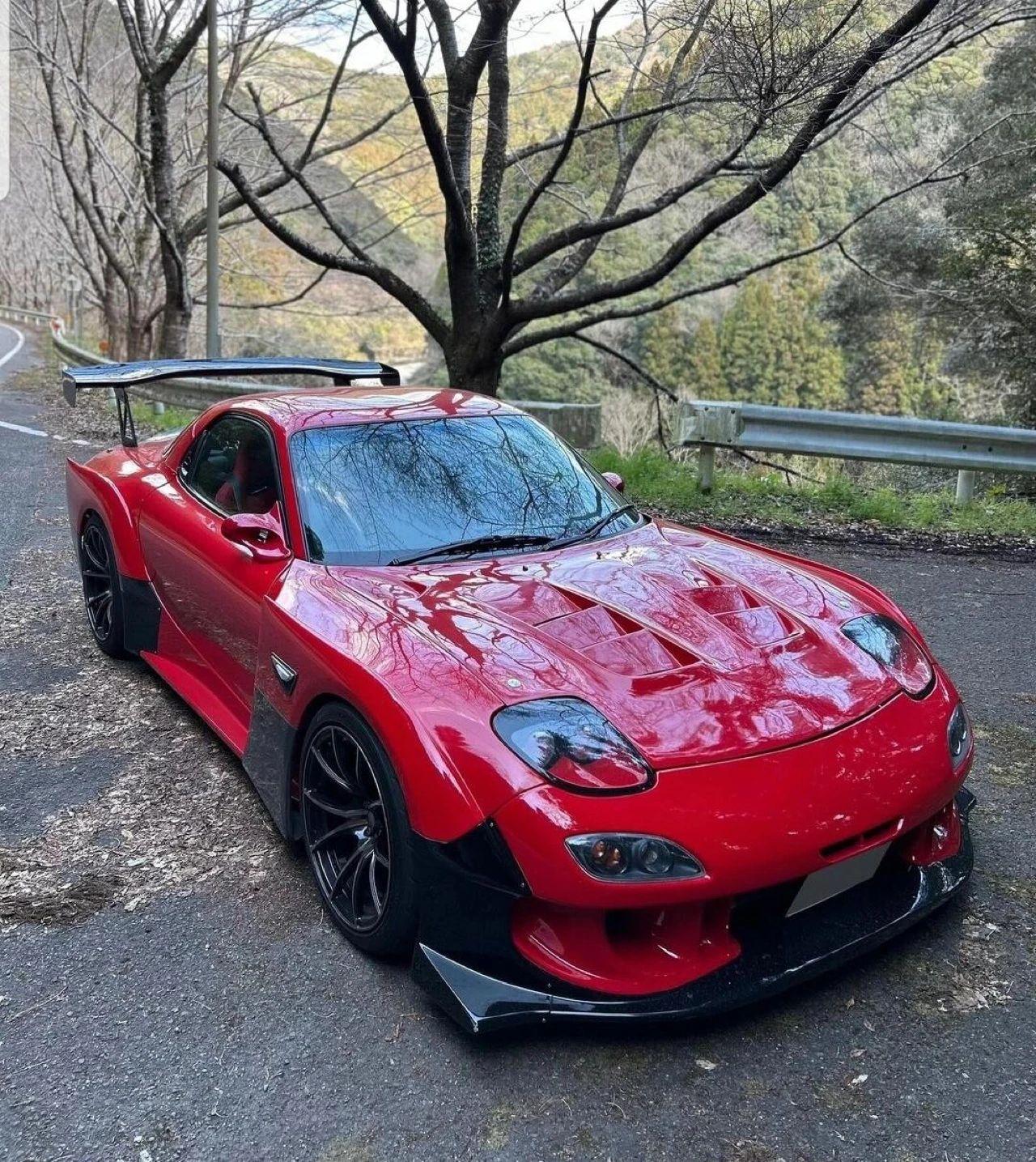 马自达rx-7 re super g套件!属于那个时代的转子改装经典