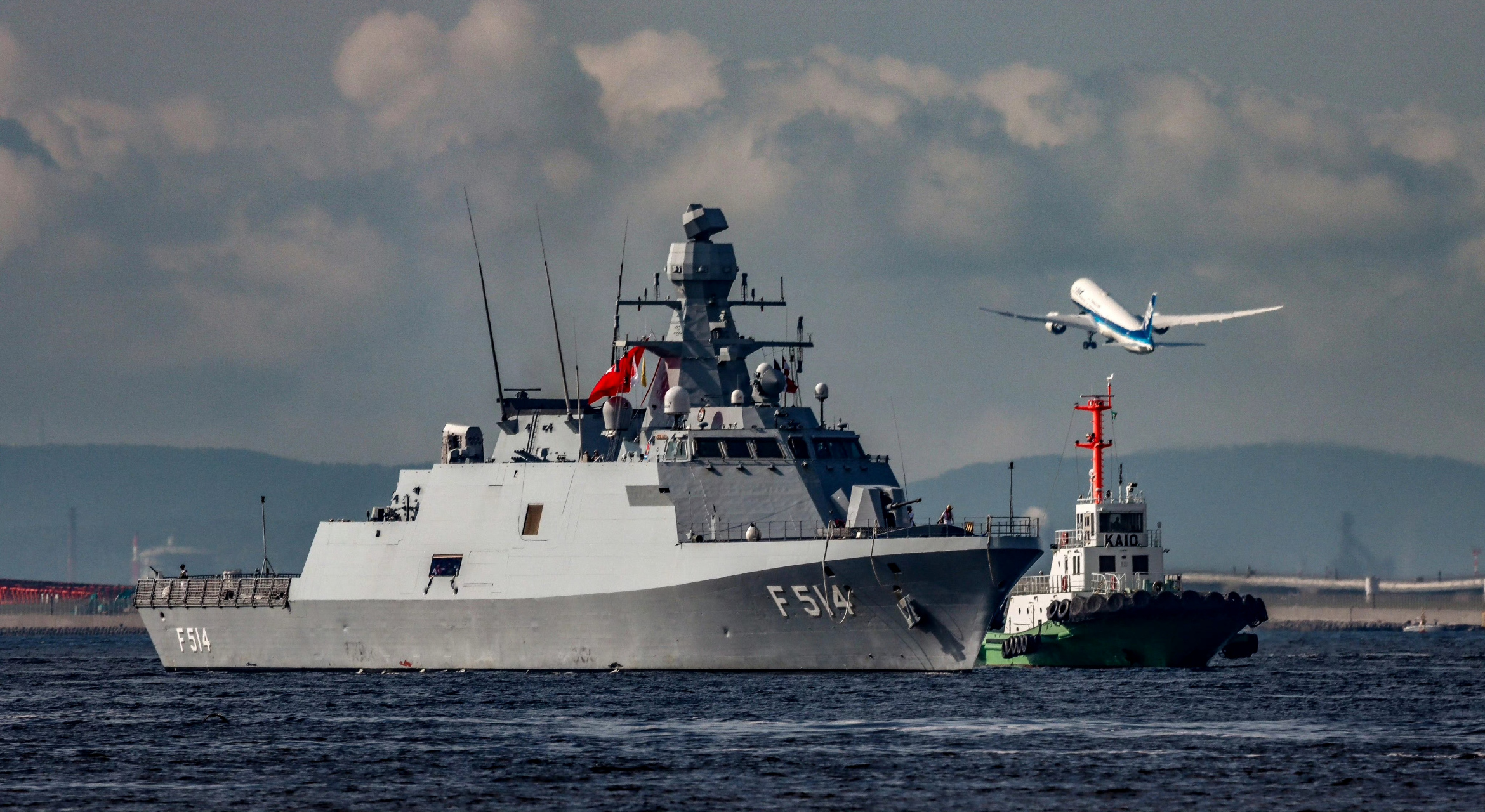 舰船欣赏:土耳其海军"克纳勒达"号轻护卫舰,该舰是土耳其"国家舰"项目