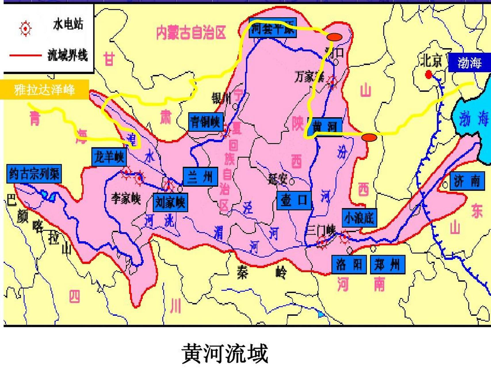 黄河位置图片