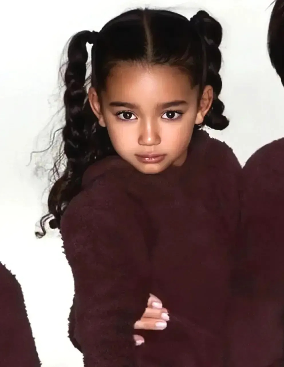 为什么, 卡戴珊家的黑人混血都这么漂亮, 尤其是女孩, 特别是小西北